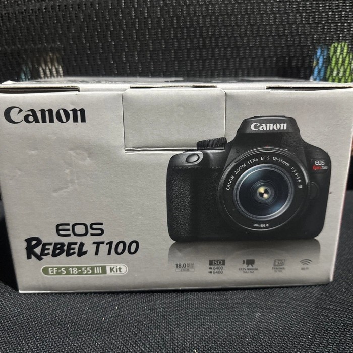 Picture of Canon EOS Rebel T100 (EOS 4000D) 18MP APS-C DSLR Camera – Brand New