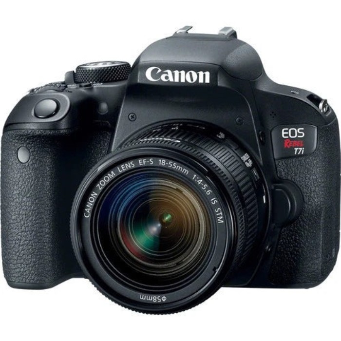 Picture of Canon EOS Rebel T7i (800D) 24.2MP DSLR Camera with EF-S 18-55mm IS STM Lens – Brand New