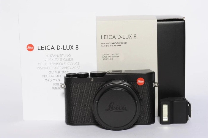Picture of Leica D-Lux 8 17MP 4/3" Sensor Compact Camera – Black (Brand New) (19191)