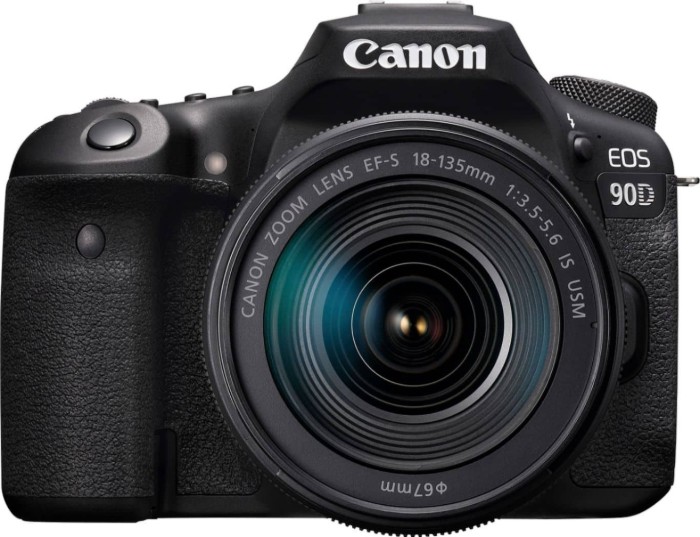 Picture of Canon EOS 90D DSLR Camera with EF-S 18-135mm Lens – Black (Brand New)