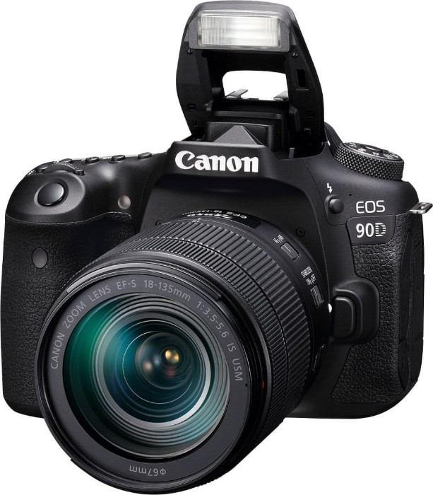 Picture of Canon EOS 90D DSLR Camera with EF-S 18-135mm Lens – Black (Brand New)
