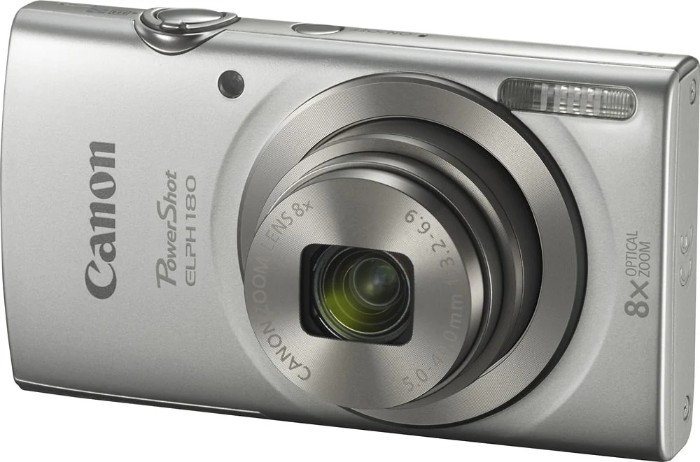 Picture of Canon PowerShot ELPH 180 20MP Digital Camera – Silver (Brand New)