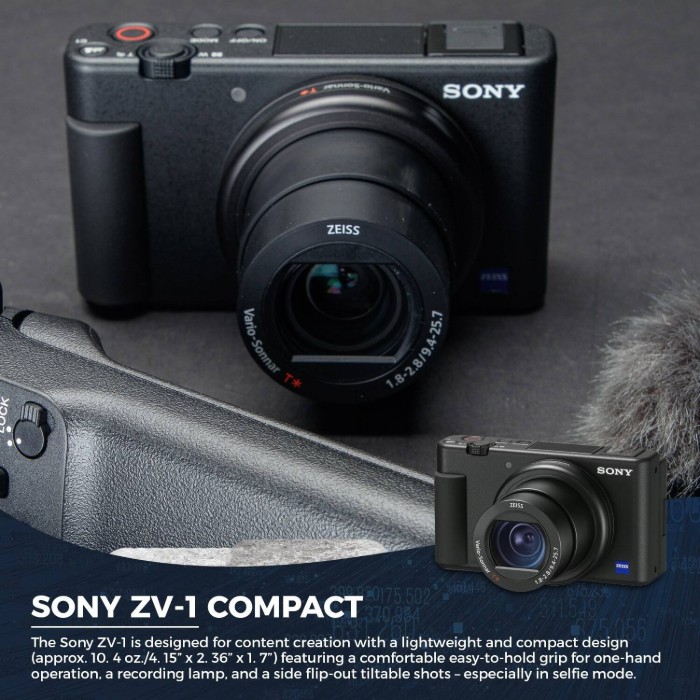 Picture of Sony ZV-1 Digital Camera for Content Creators & Vloggers – Brand New