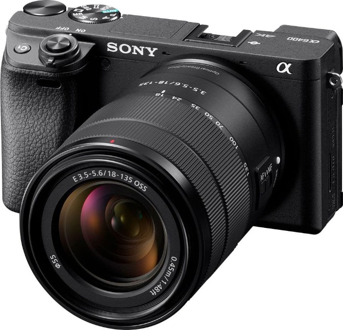 Picture of Sony Alpha 6400 APS-C Mirrorless Camera with E 18-135mm F3.5-5.6 OSS Lens – Black (Brand New)