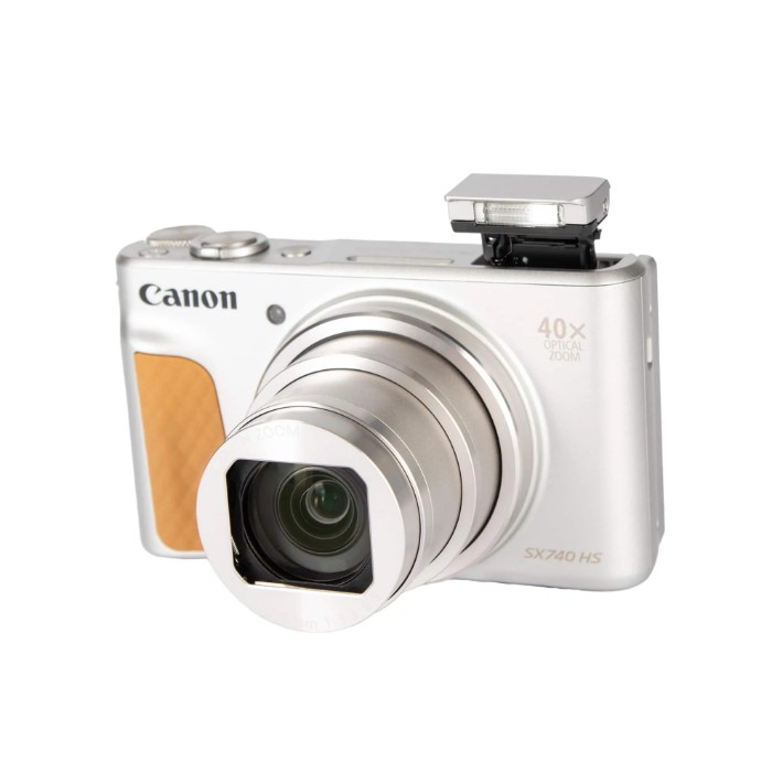 Picture of Canon PowerShot SX740 HS 20.3MP 40x Zoom Compact Digital Camera – Silver (Brand New)