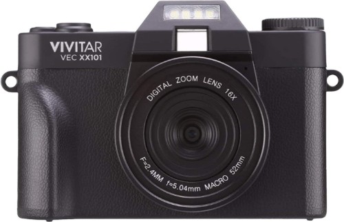 Picture of Vivitar VECXX101 4K Ultra HD Digital Camera – Black (Brand New)