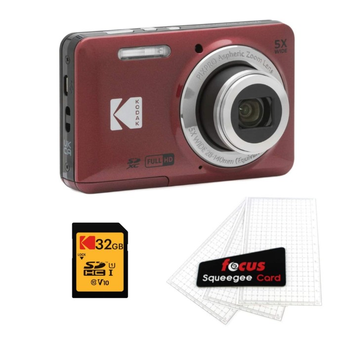 Picture of Kodak PIXPRO FZ55 16MP 5x Optical Zoom Compact Digital Camera – Brand New