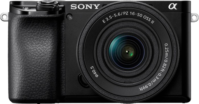Picture of Sony Alpha 6100 APS-C Mirrorless Camera with E PZ 16-50mm Lens Kit – Black (Brand New)
