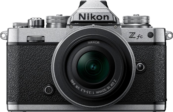 Picture of Nikon Z fc 20.9MP APS-C Mirrorless Camera with NIKKOR Z DX 16-50mm f/3.5-6.3 VR Lens – Black/Silver (Brand New)