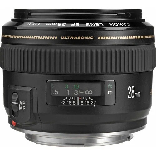 Picture of Canon EF 28mm f/1.8 USM Wide-Angle Prime Lens – Brand New