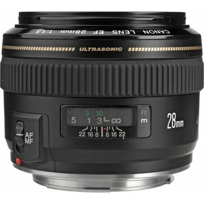 Picture of Canon EF 28mm f/1.8 USM Wide-Angle Prime Lens – Brand New