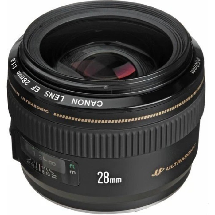Picture of Canon EF 28mm f/1.8 USM Wide-Angle Prime Lens – Brand New