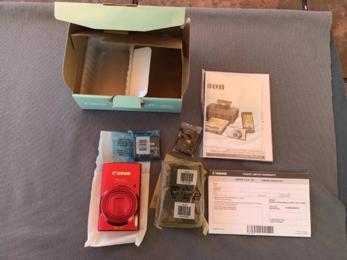 Picture of Canon PowerShot ELPH 150 IS 20MP Compact Camera - Red