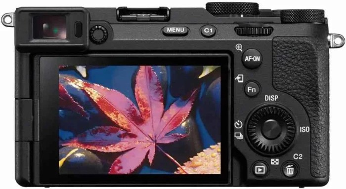 Picture of Sony α7CR 61MP Compact Full-Frame Mirrorless Camera Body Only - Black
