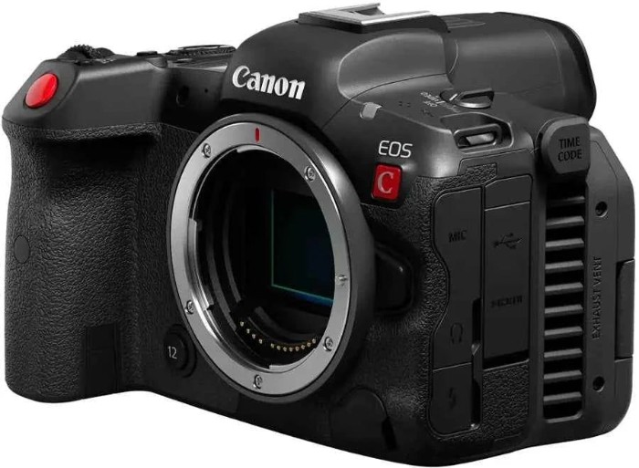 Picture of Canon EOS R5 C 45MP Full-Frame 8K Cinema Hybrid Camera Body - Black