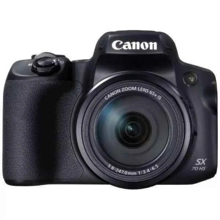 Picture of Canon PowerShot SX70 HS 20.3MP Bridge Camera - Black (65x Zoom, 4K)