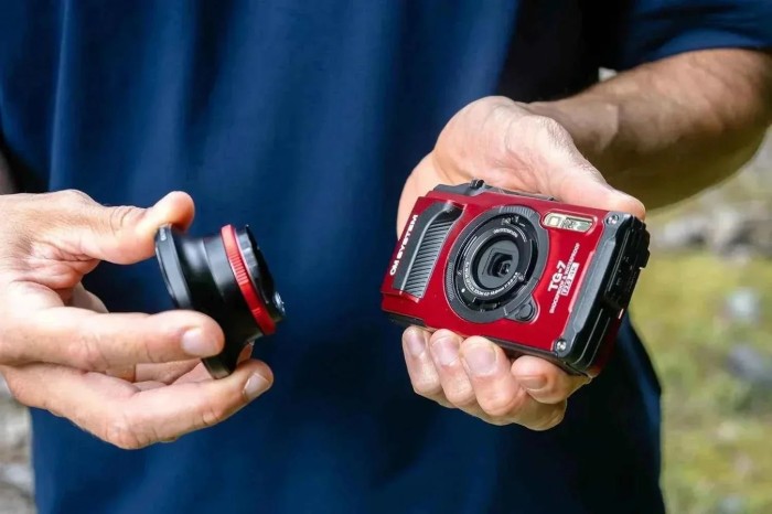 Picture of OM SYSTEM Tough TG-7 12MP Waterproof Compact Camera - Red (4K)