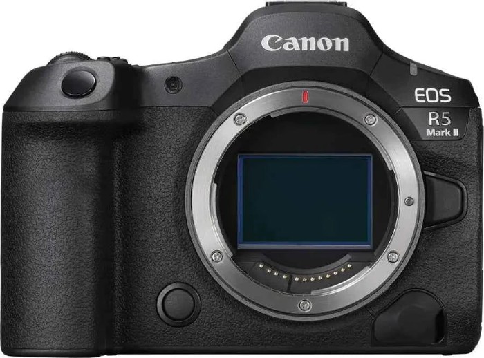 Picture of Canon EOS R5 Mark II 45MP Full-Frame Mirrorless Camera Body - Black
