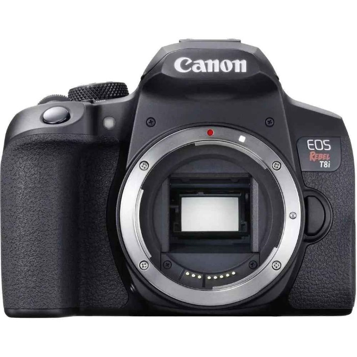 Picture of Canon EOS Rebel T8i 24.1MP DSLR Camera Body Only - Black