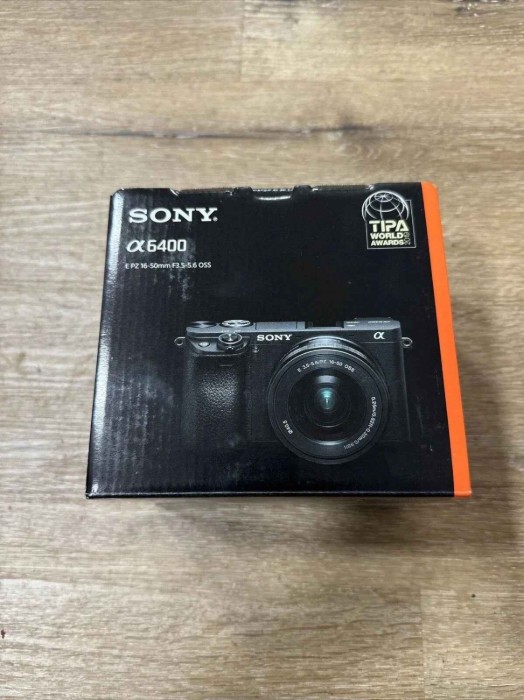 Picture of Sony Alpha a6400 24.2MP Mirrorless Camera with 16-50mm Lens - Black
