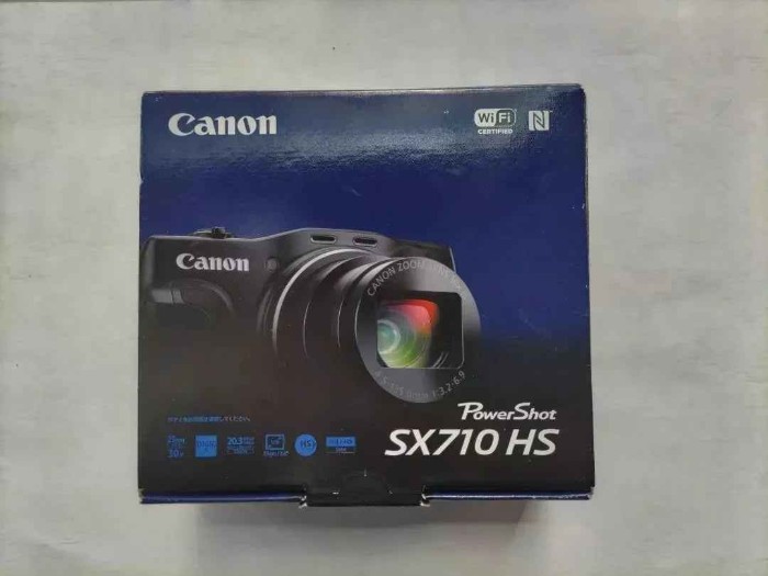 Picture of Canon PowerShot SX710 HS 20.3MP Digital Camera with 30x Optical Zoom - Black