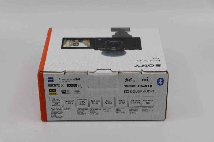 Picture of Sony ZV-1 20.1MP Compact Digital Camera for Content Creators and Vloggers - Black