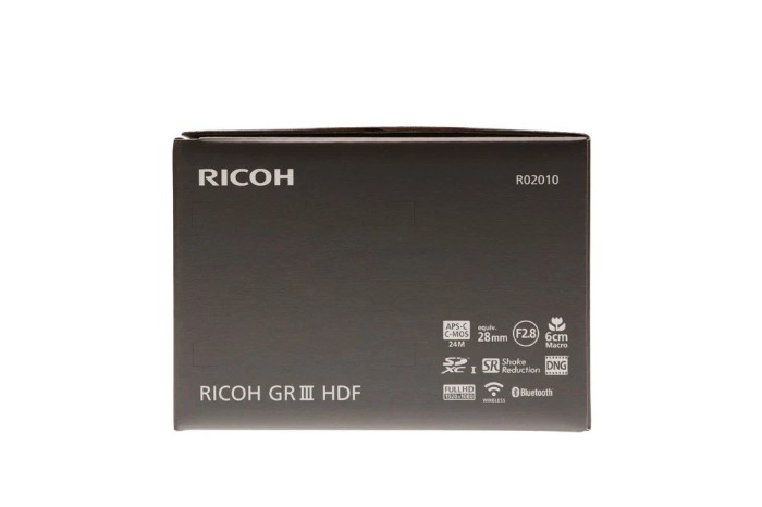 Picture of Ricoh GR III HDF 24.2MP APS-C 28mm Compact Camera with Highlight Diffusion Filter – Brand New