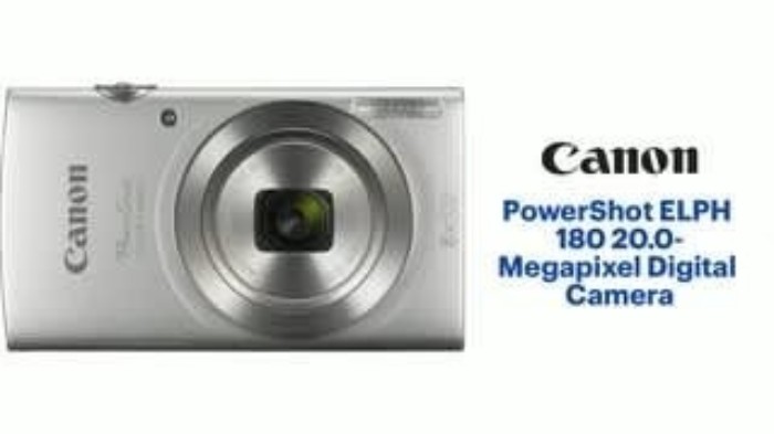 Picture of Canon PowerShot ELPH 180 20MP Digital Camera – Silver (Brand New)