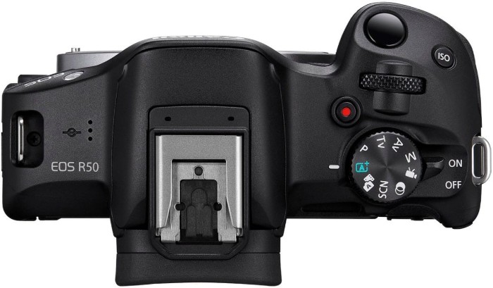 Picture of Canon EOS R50 4K Mirrorless Camera with RF-S 10-18mm F4.5-6.3 IS STM Lens – Video Creator Kit Black (Brand New)