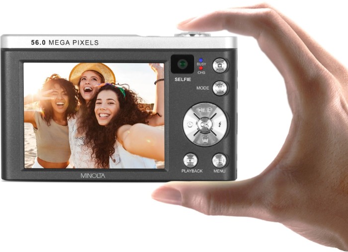 Picture of Minolta MNB5Z 56MP 5K Digital Camera with 5x Optical Zoom – Black (Brand New)