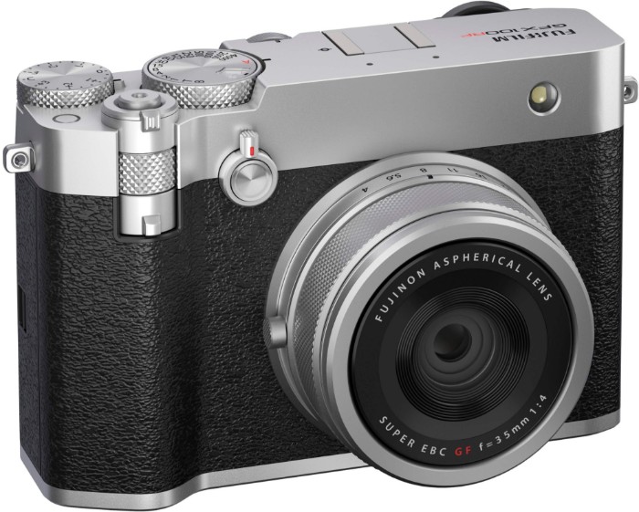Picture of Fujifilm GFX100RF 102MP Medium Format Mirrorless Camera (Body Only) – Silver (Brand New)