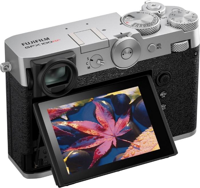 Picture of Fujifilm GFX100RF 102MP Medium Format Mirrorless Camera (Body Only) – Silver (Brand New)