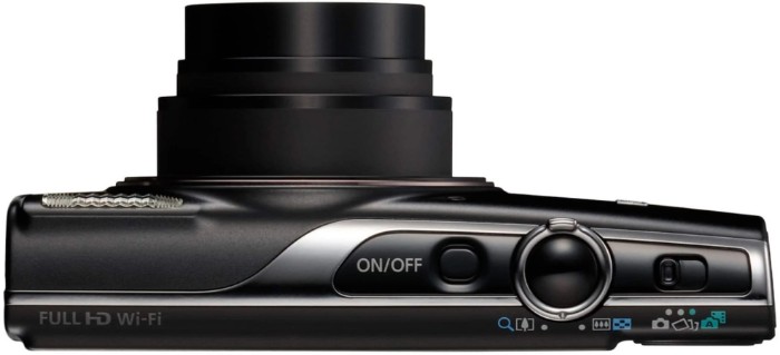 Picture of Canon PowerShot ELPH 360 HS 20.2MP 12x Optical Zoom Slim Compact Camera – Black (Brand New)