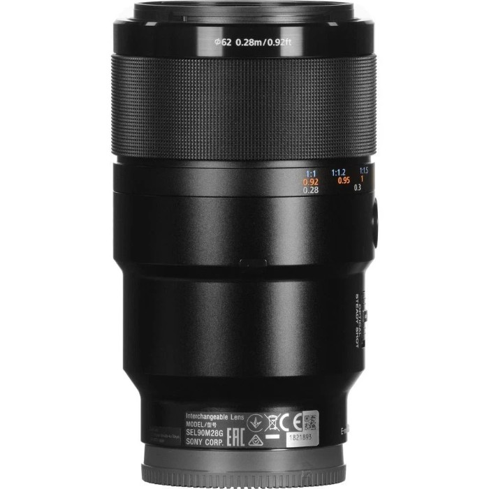 Picture of Sony FE 90mm f/2.8 Macro G OSS Full-Frame E-Mount Lens – Brand New