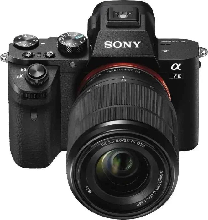 Picture of Sony α7 II 24.3MP Full-Frame Mirrorless Camera + 28-70mm Lens Kit - Black