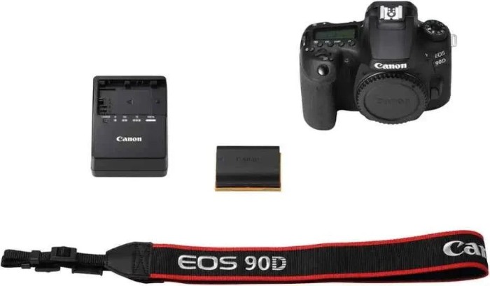 Picture of Canon EOS 90D 32.5MP APS-C DSLR Camera Body Only - Black