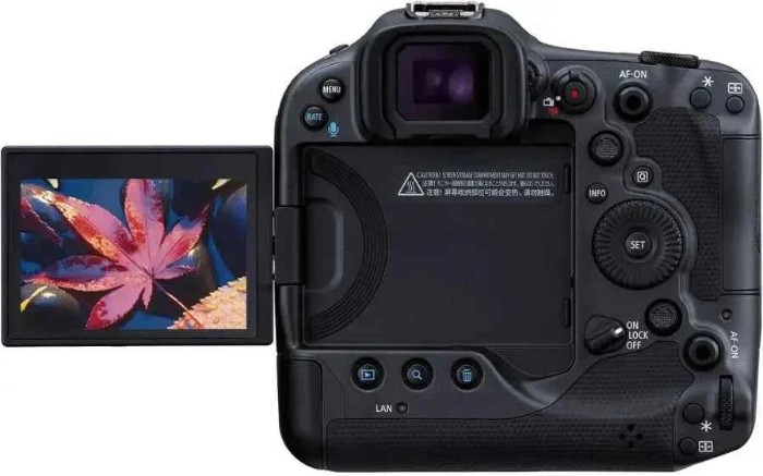 Picture of Canon EOS R3 24.1MP Full-Frame Mirrorless Camera Body Only - Black