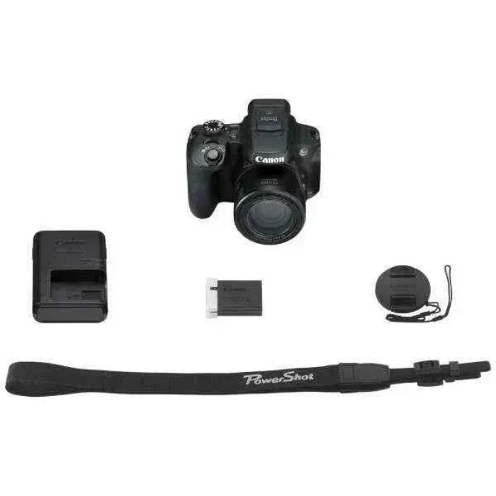 Picture of Canon PowerShot SX70 HS 20.3MP Bridge Camera - Black (65x Zoom, 4K)