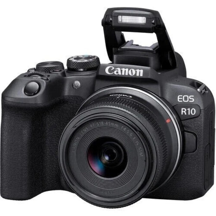 Picture of Canon EOS R10 24.2MP APS-C Mirrorless Camera Body Only - Black