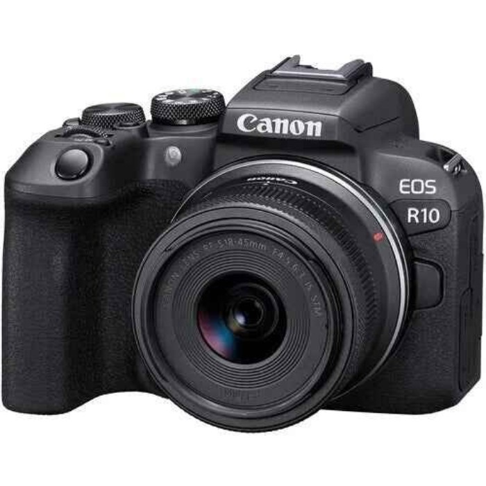 Picture of Canon EOS R10 24.2MP APS-C Mirrorless Camera Body Only - Black