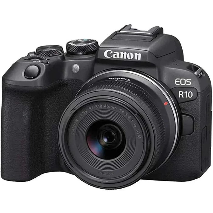 Picture of Canon EOS R10 24.2MP APS-C Mirrorless Camera Body Only - Black