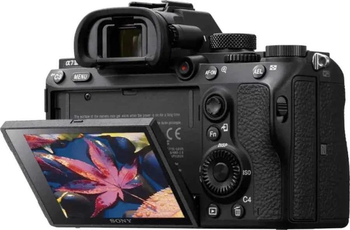 Picture of Sony Alpha a7 III 24.2MP Full-Frame Mirrorless Camera Body Only - Black