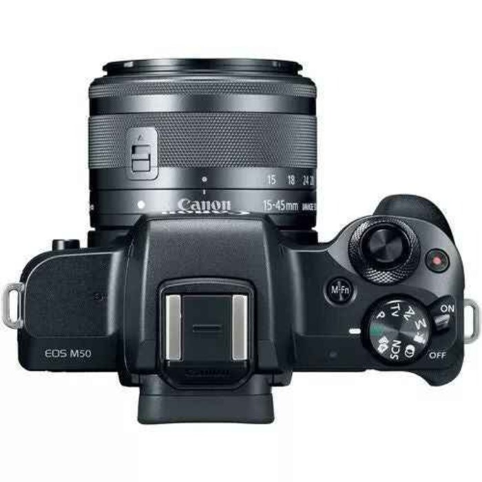 Picture of Canon EOS M50 24.1MP Mirrorless Camera with 15-45mm Lens - Black