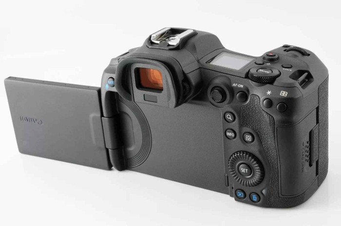 Picture of Canon EOS R5 45MP Full-Frame Mirrorless Camera Body Only - Black